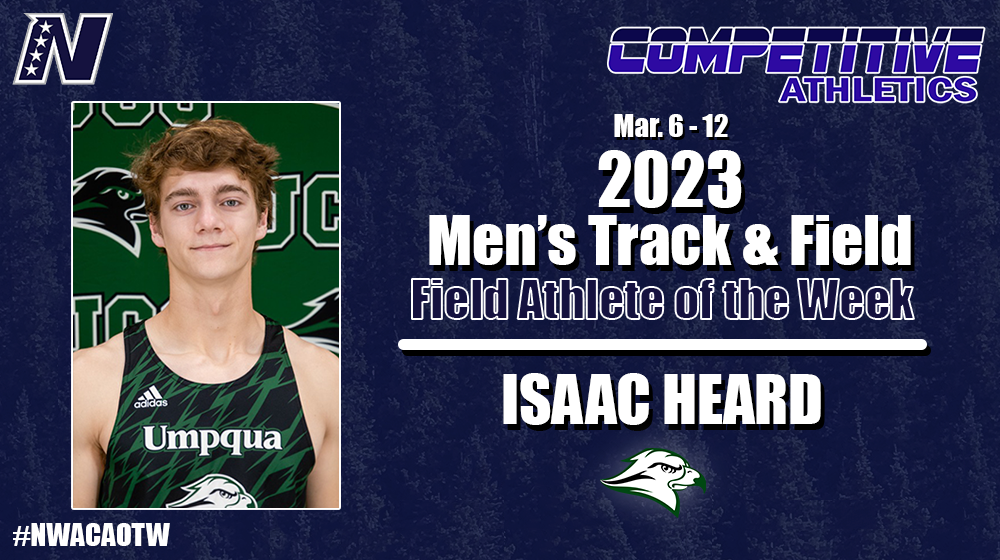 Week 2 Men's Field Athlete of the Week, Isaac Heard