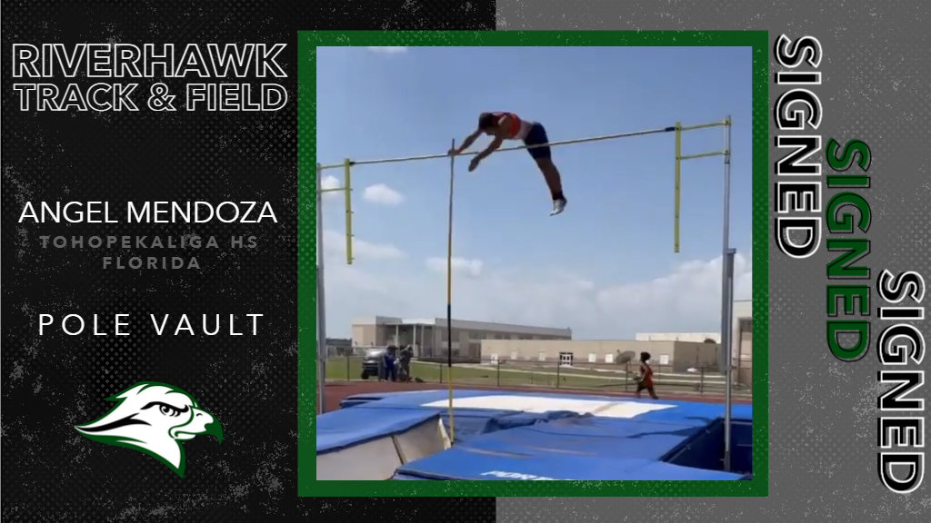 Angel Mendoza Signs With RiverHawk Track & Field