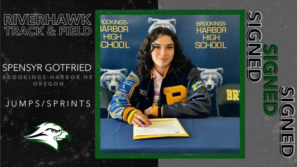 Spensyr Gotfried Signs With RiverHawk Track & Field