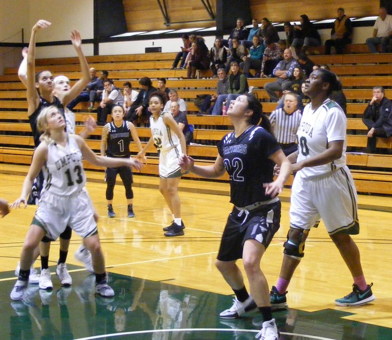 RiverHawk Women Hold on Versus Portland Community College