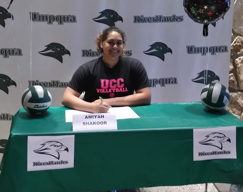 Shakoor Signs with RiverHawk Volleyball