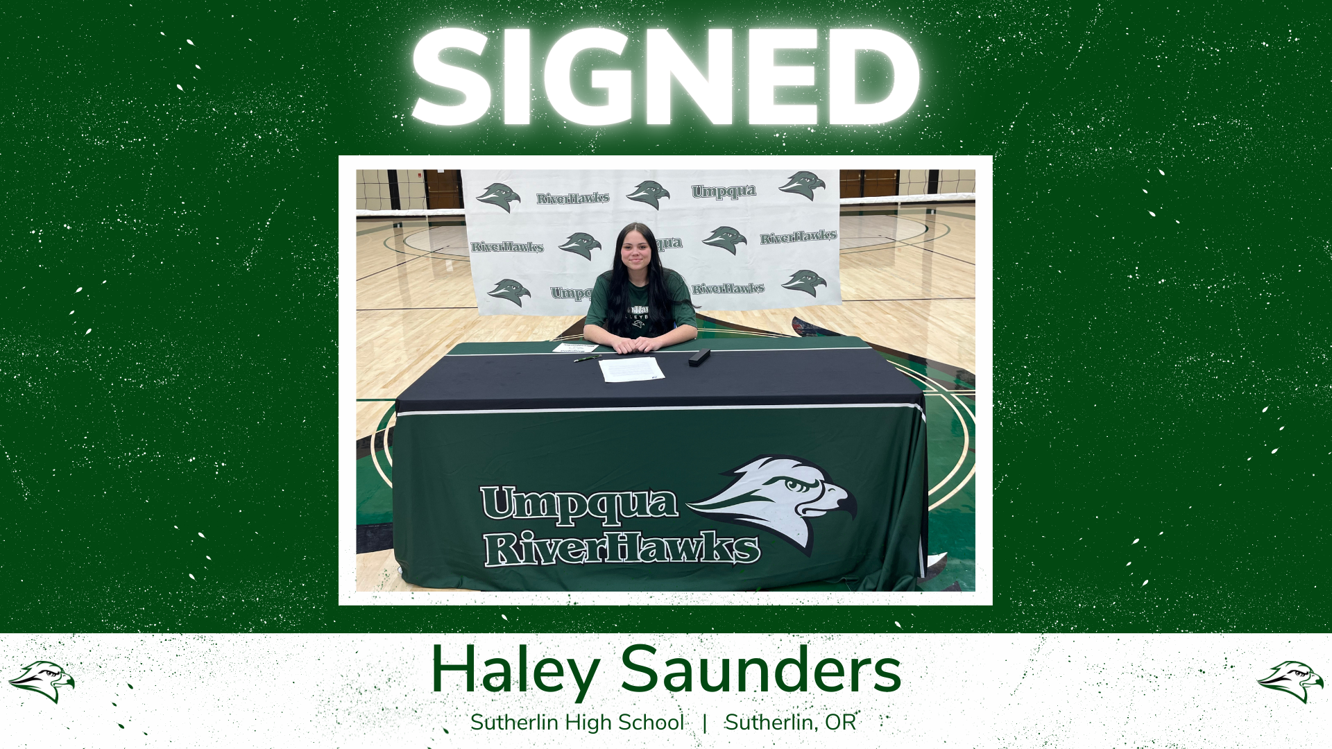 RiverHawks Sign Local Standout, Haley Saunders