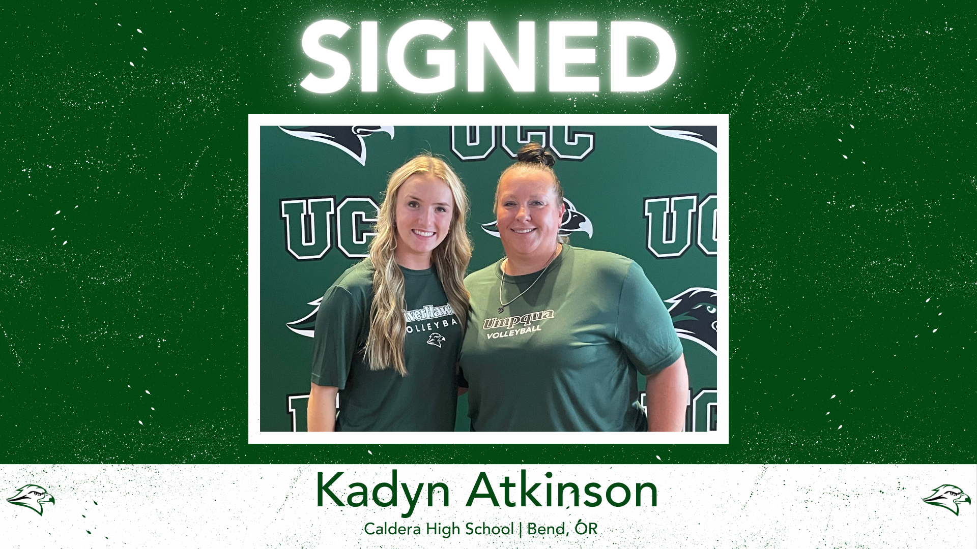 RiverHawks Sign Bend Standout, Kadyn Atkinson