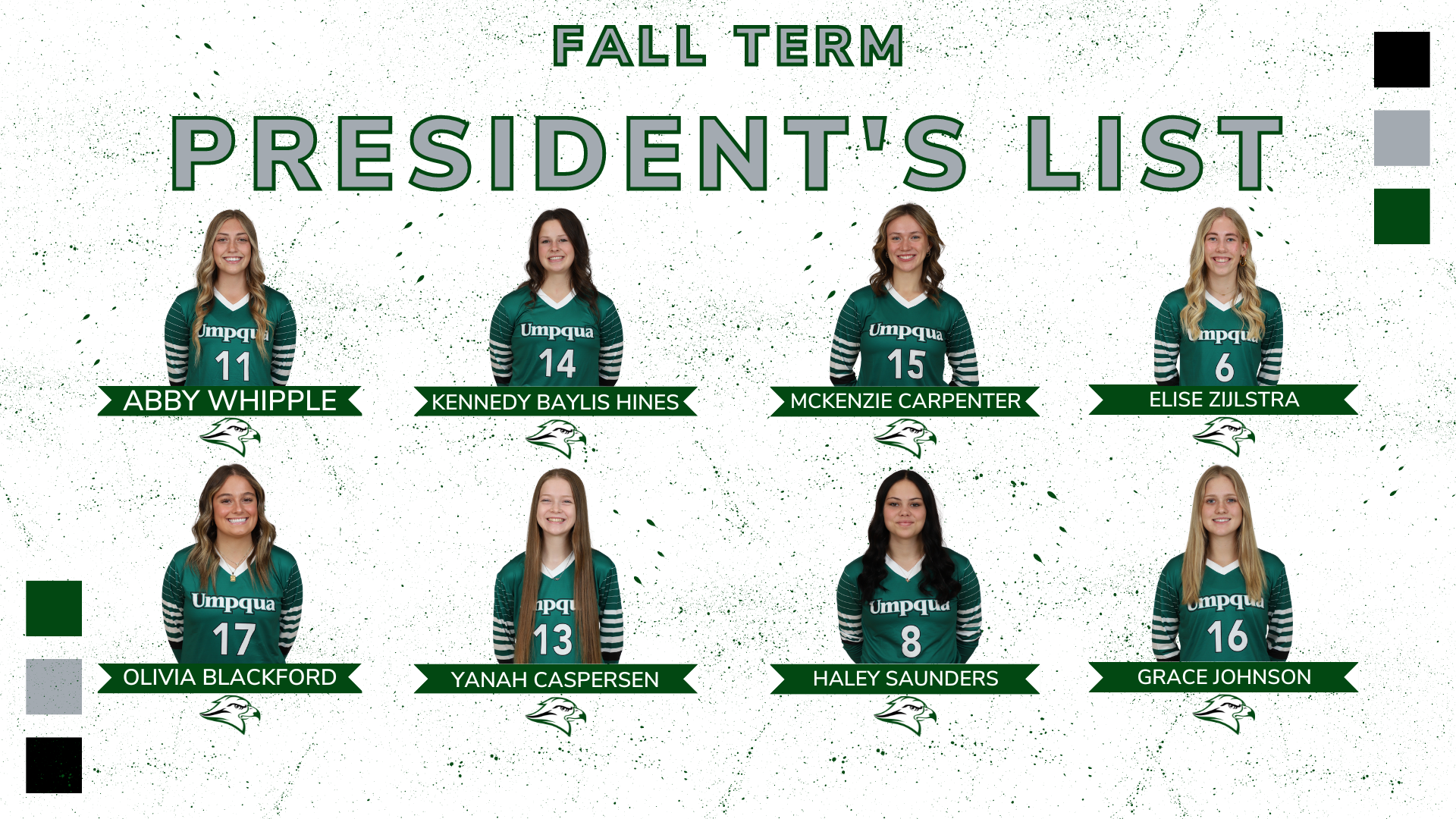 Fall Term Academic Highlights