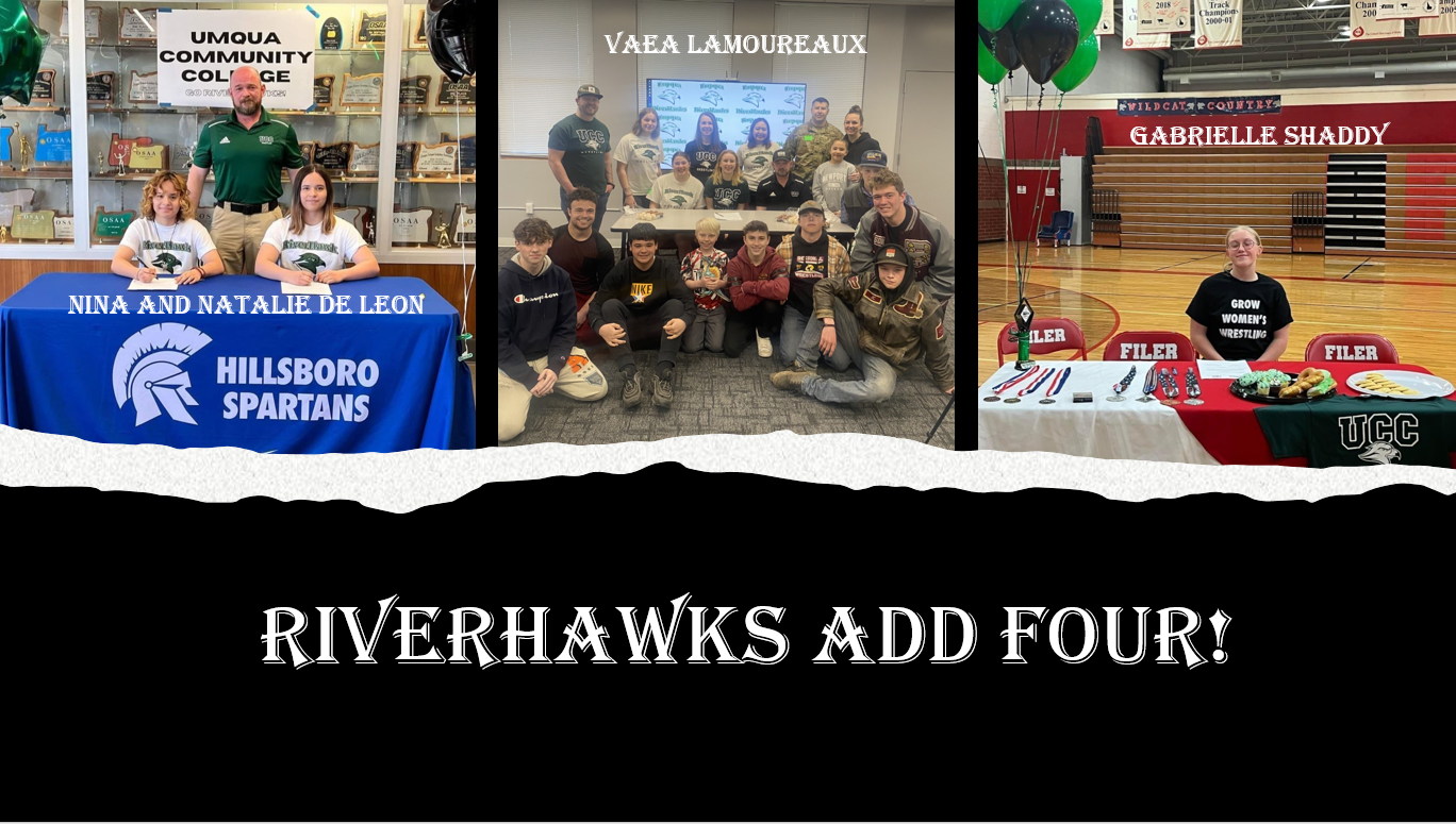 RiverHawks Sign Four